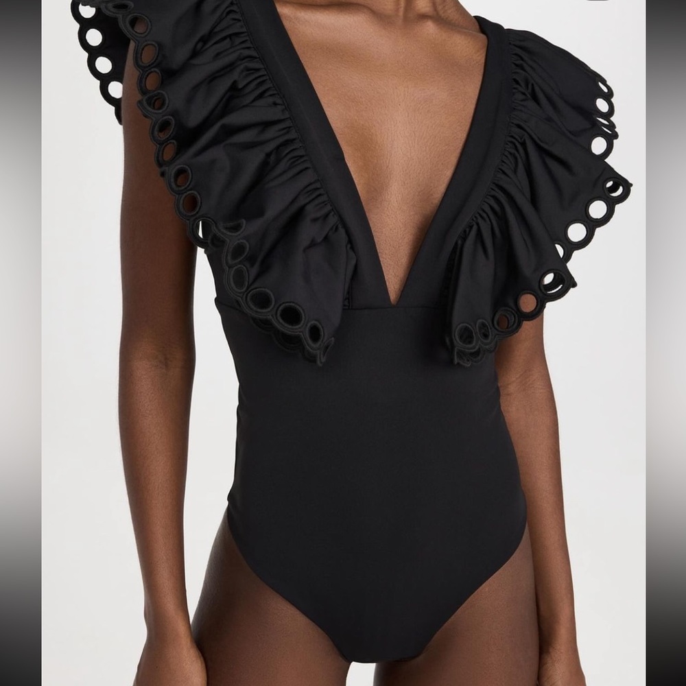 Sea Solid Scallop One Piece